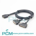 Mini SCSI 68 Pin to Dual HPDB68 Cable
