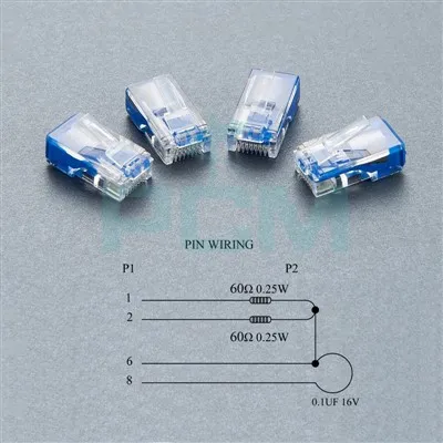 RJ45 Terminator With Capacitor