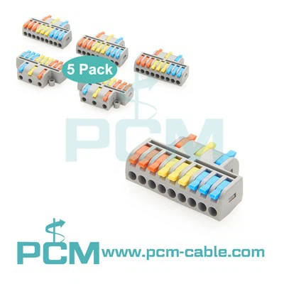 Snap Action 3-to-9 Wiring Block Connector