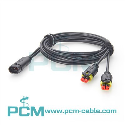 TYCO AMP SUPERSEAL 3-Pole Y Splitter With Cable