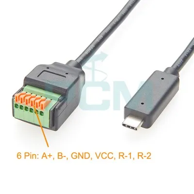 USB To RS485 Serial Port Converter Adapter Cable With 6Pin Terminal