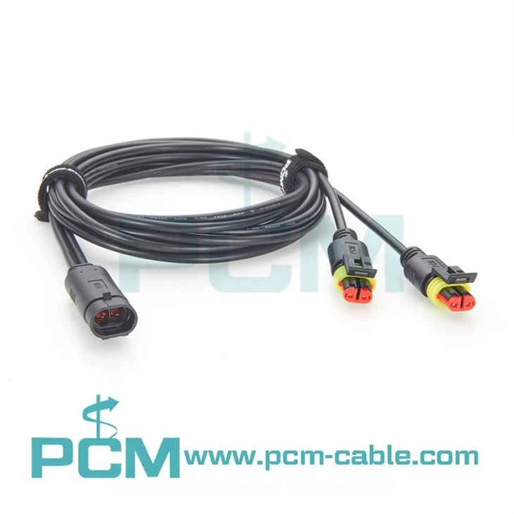 Automotive SUPERSEAL 2 Pin Y Cable