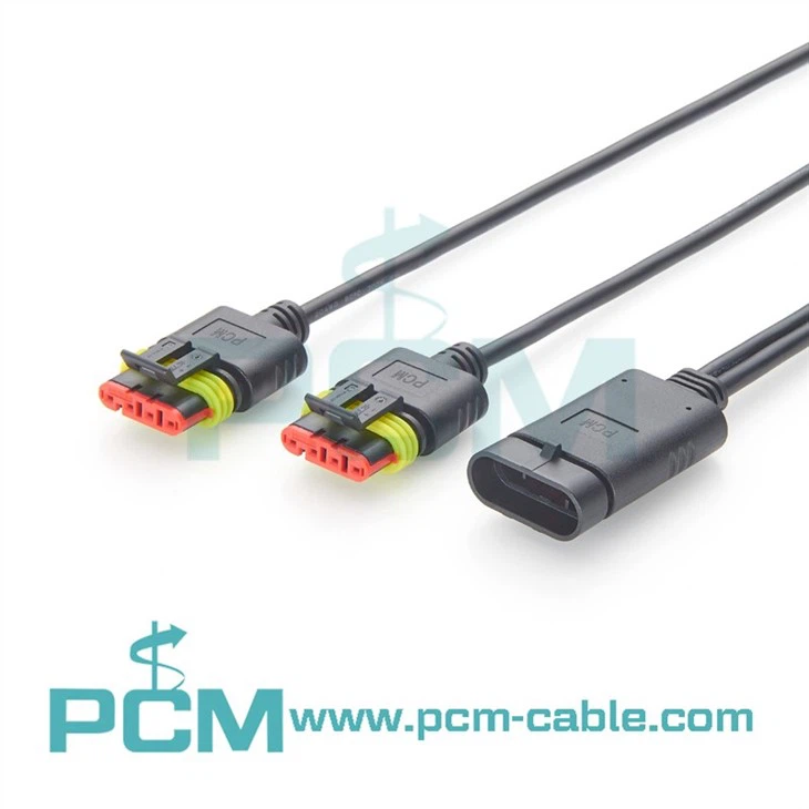 Tyco AMP SuperSeal 4 Pin Splitter Harness