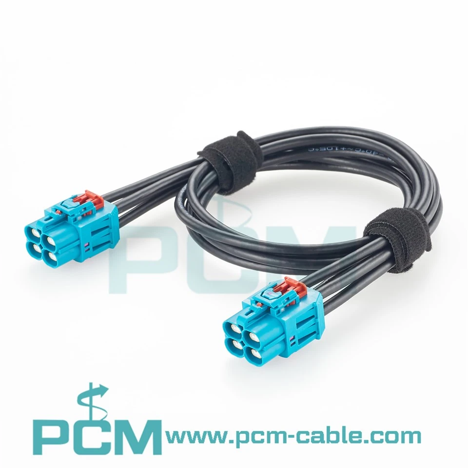 TE 4 Port GEMnet Automotive Ethernet Cable
