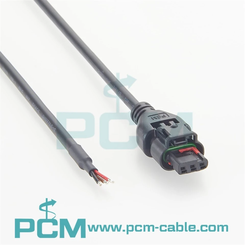 TE MCON 3 Pin Car Harness PU Pigtail Wire best