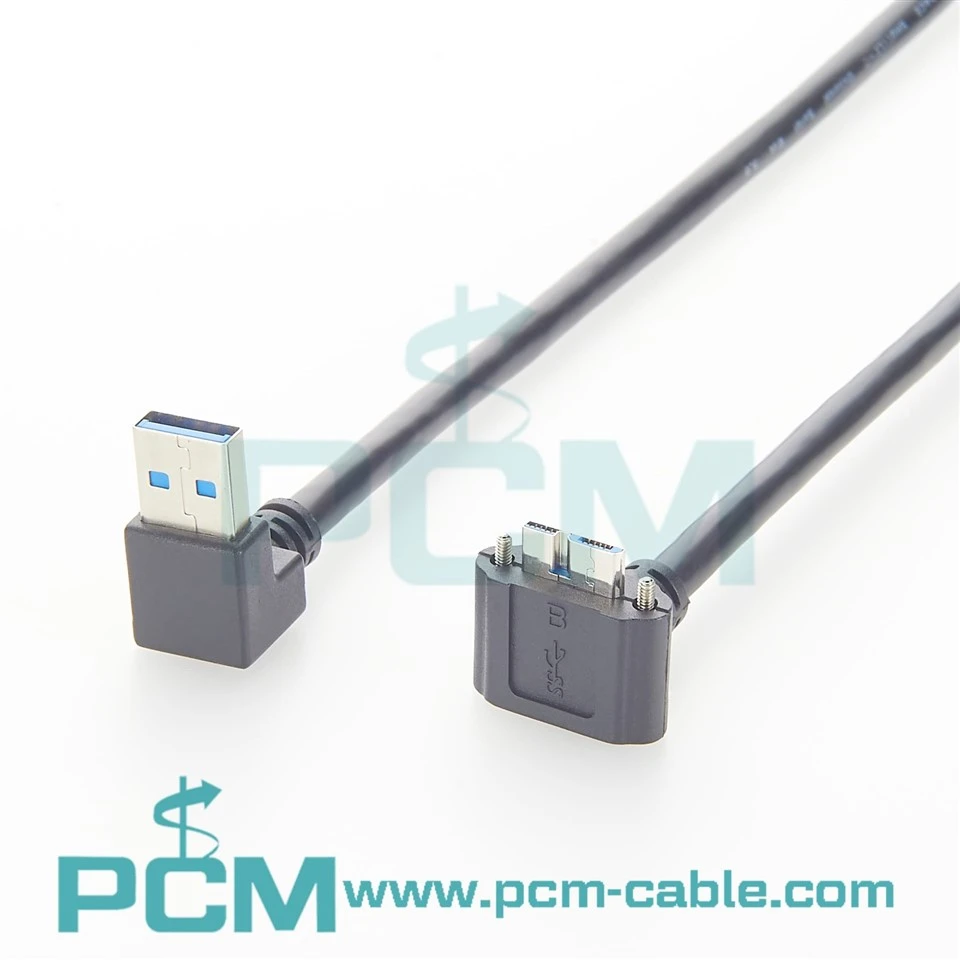 USB3.0 Vision Dual Right Angle Camera Cable best