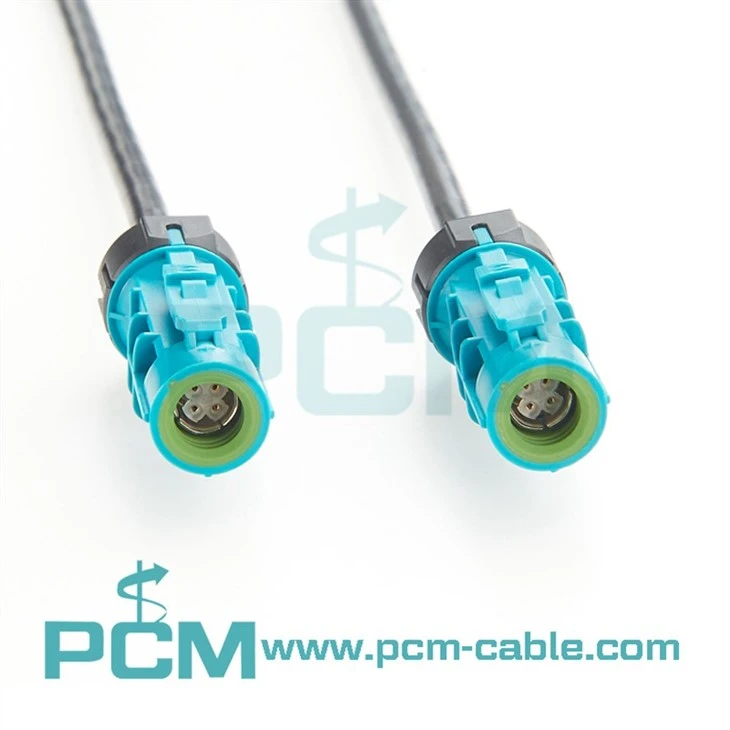 10G Automotive Video Cable – Dual D4K14A-1D5A5-Z, LEONI Coax