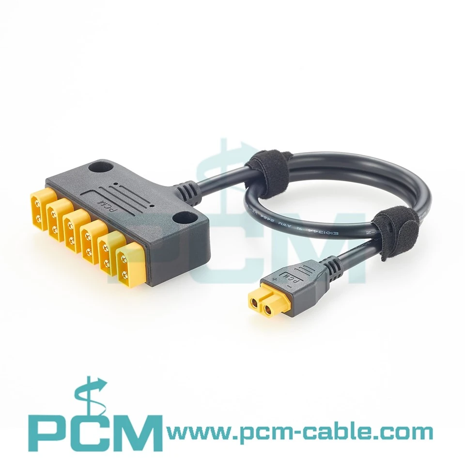 XT60 6 Port Solar Charging Connector